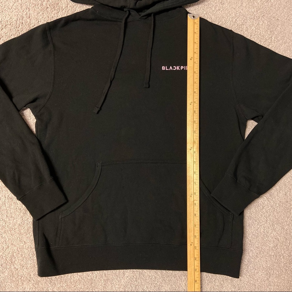 SOLD! KPOP BLACKPINK Rose Black Pullover Hoodie Size S - Picture 10 of 10